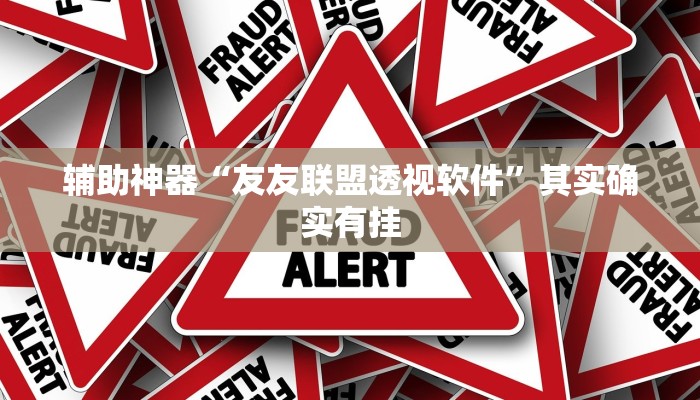 辅助神器“友友联盟透视软件”其实确实有挂