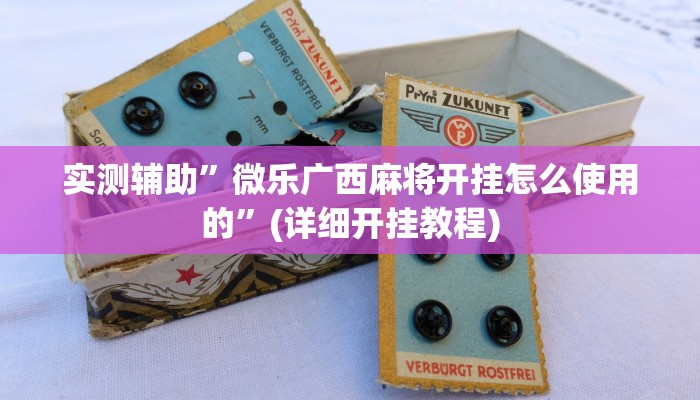 实测辅助”微乐广西麻将开挂怎么使用的”(详细开挂教程)