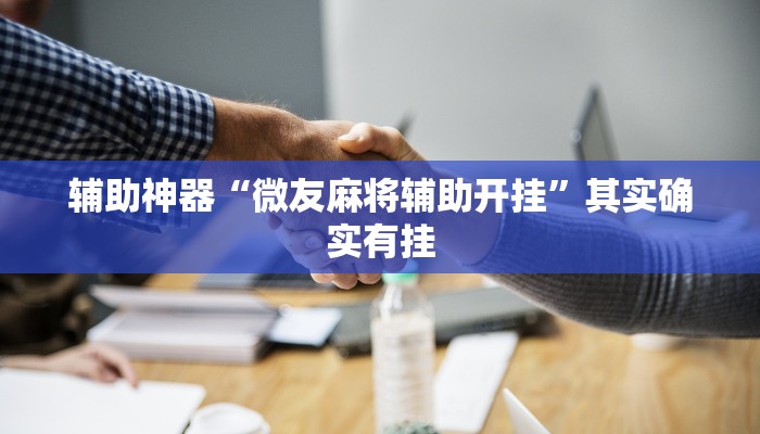辅助神器“微友麻将辅助开挂”其实确实有挂