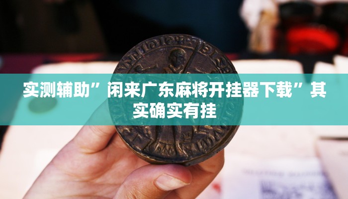 实测辅助”闲来广东麻将开挂器下载”其实确实有挂