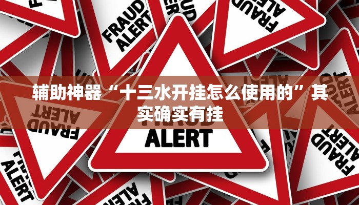 辅助神器“十三水开挂怎么使用的”其实确实有挂